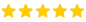 Five yellow stars indicating a perfect 5-star rating.