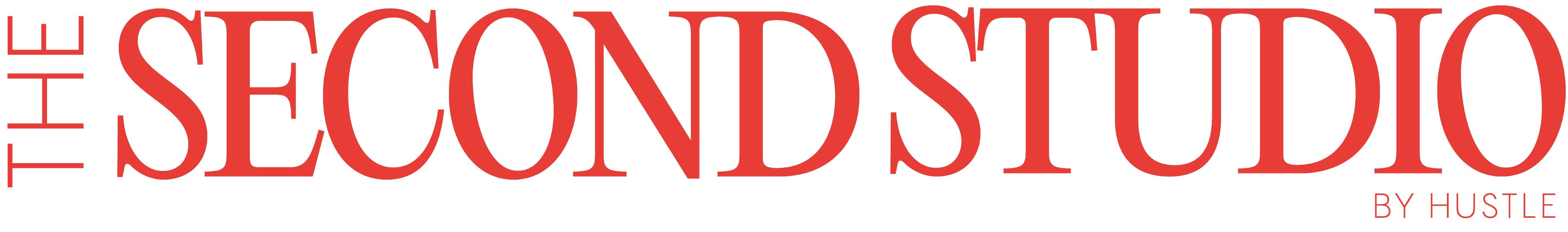 The Second Studio by Hustle Skillsfuture Singapore Provider text logo in red.