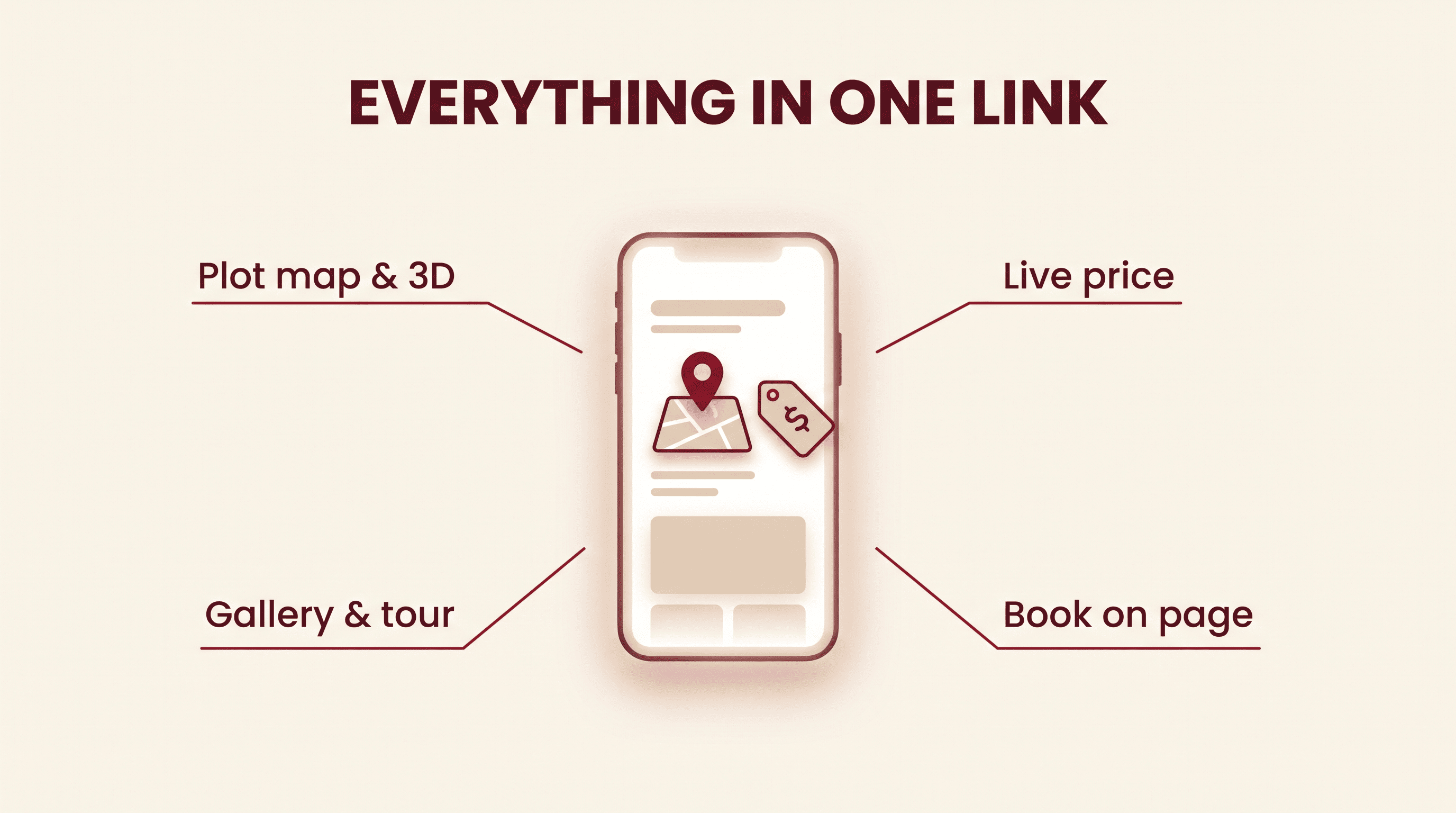 Reveal property microsite - interactive project on one live link
