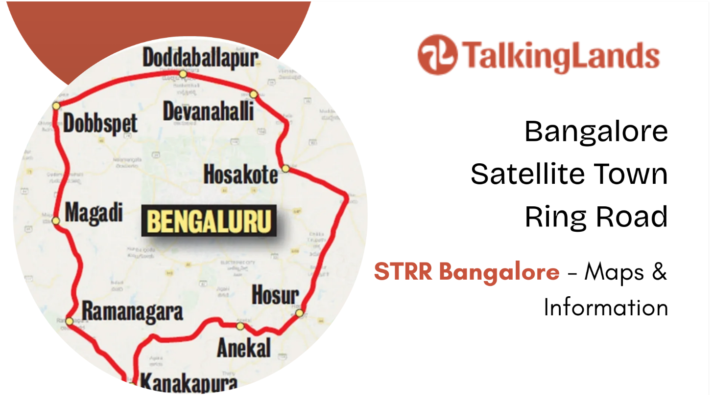 STRR and NHAI route map information on TalkingLands Insights