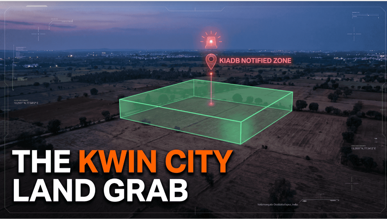 KWIN City master plan and land acquisition information in Bengaluru