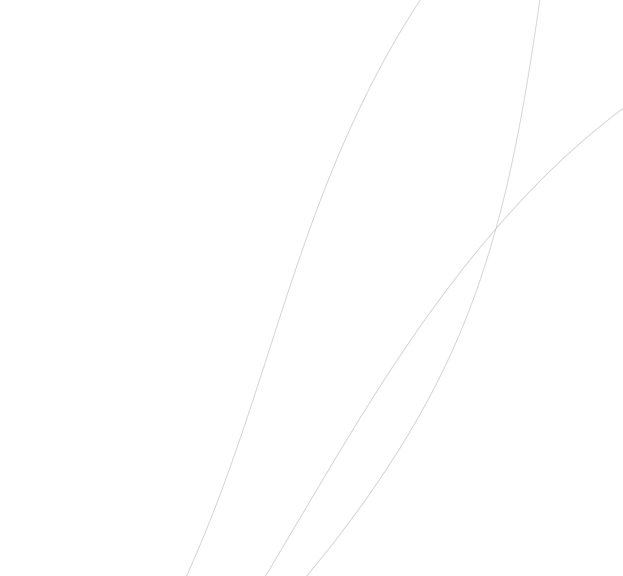 Black background with thin, curved, light gray lines crossing diagonally.
