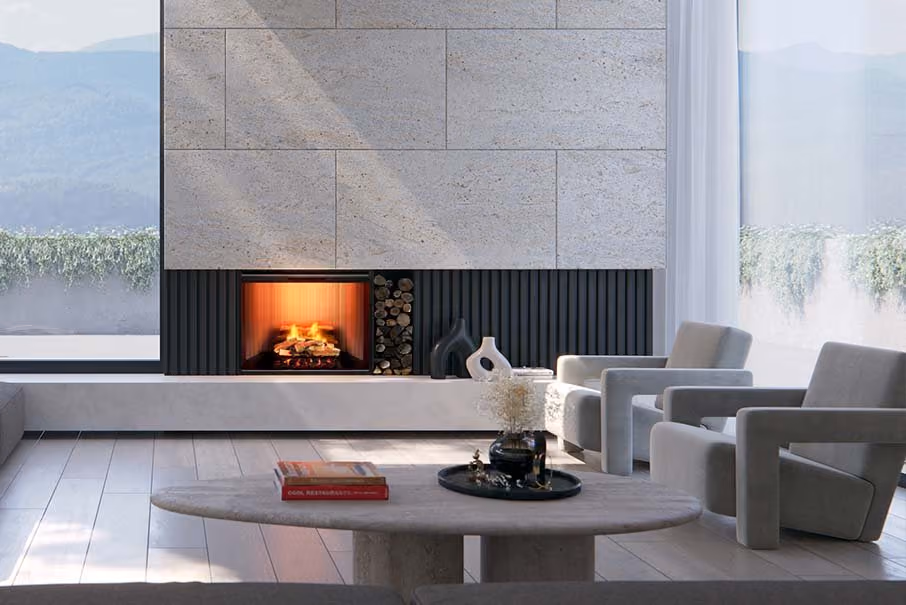Ceiling-mounted square air vent with concentric slats in a white ceiling.