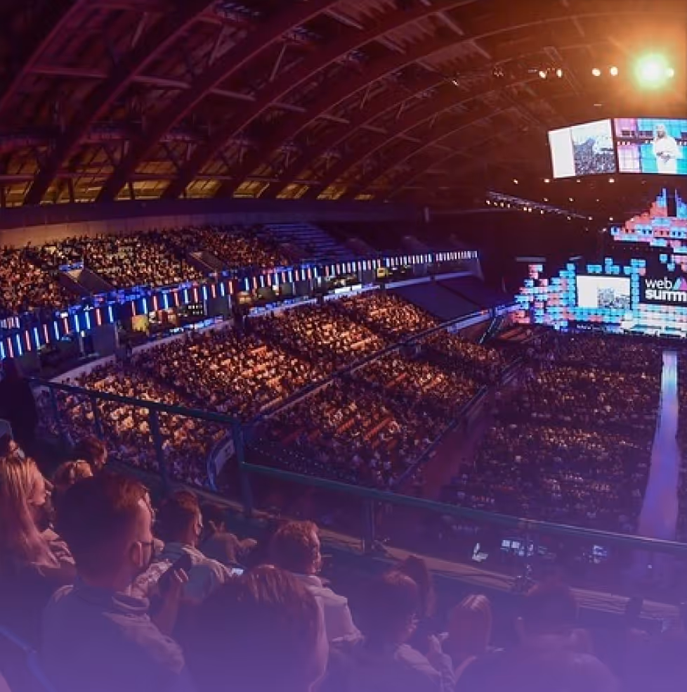 Centre Stage during the opening night o Web Summit 2022