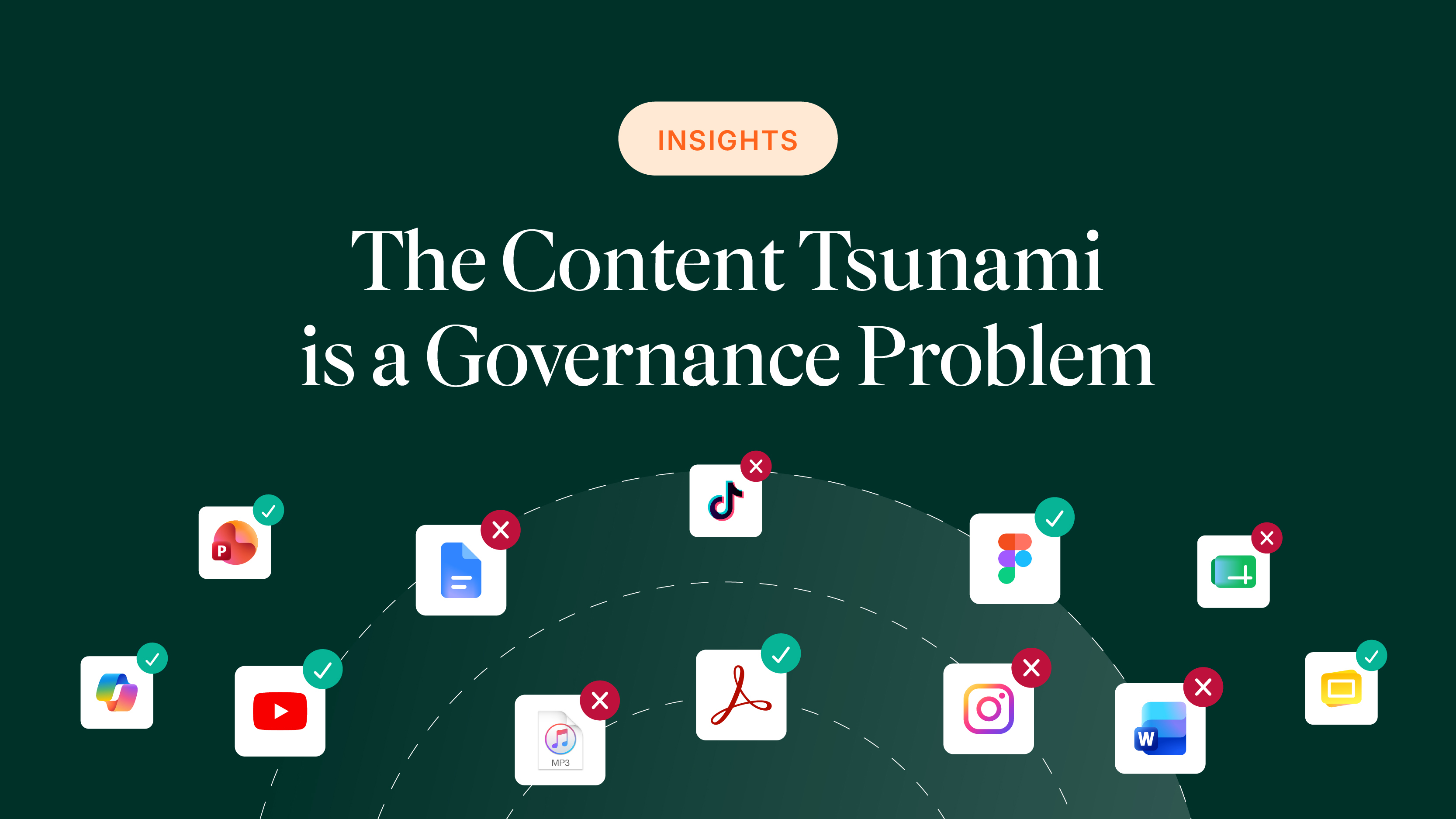 The Content Tsunami Is A Governance Problem