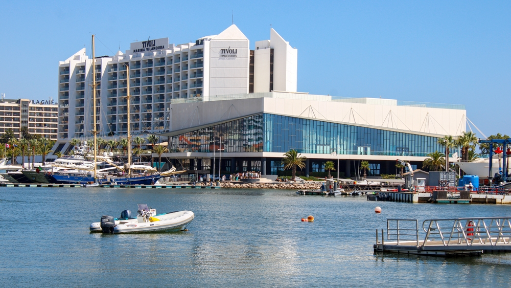 Waterfront hotel in Vilamoura Portugal