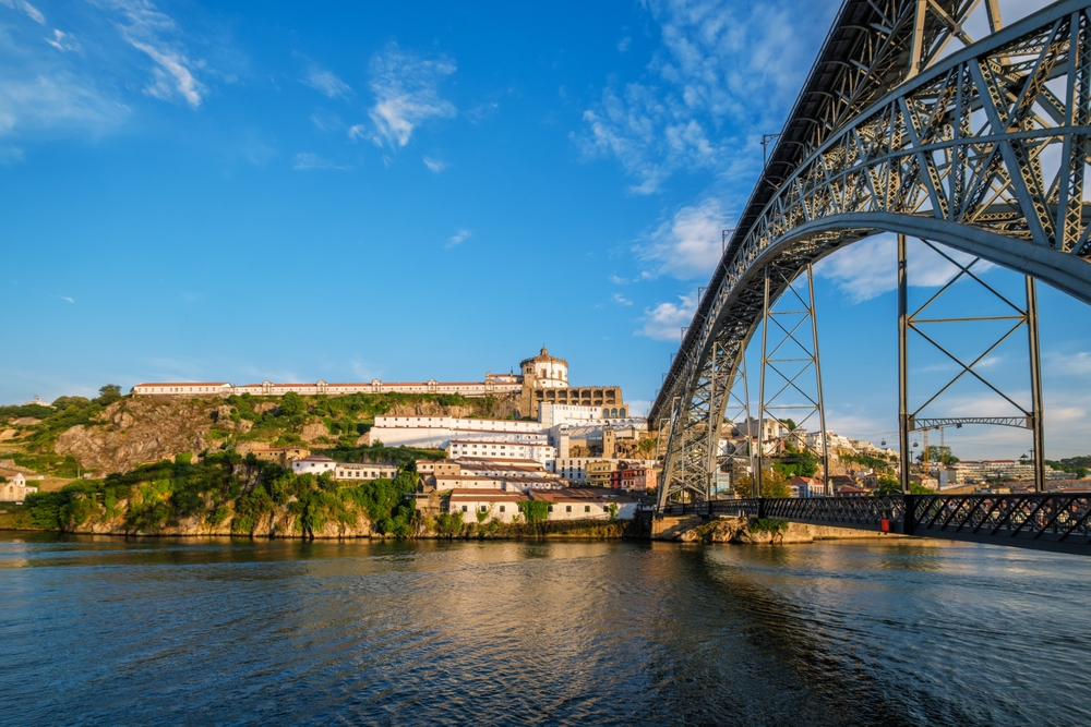View of Vila Nova de Gaia from Porto