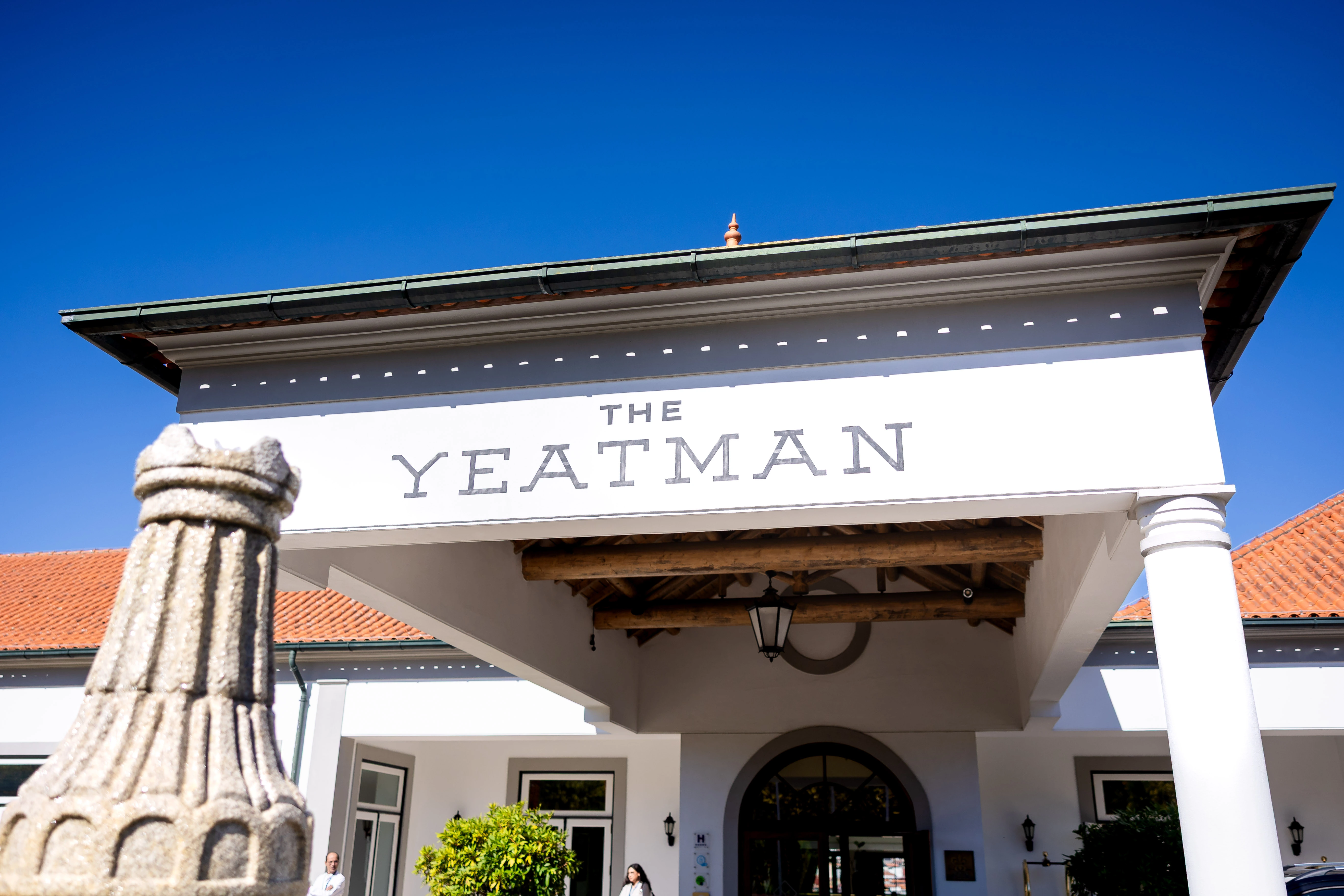 Exterior of The Yeatman hotel in Porto