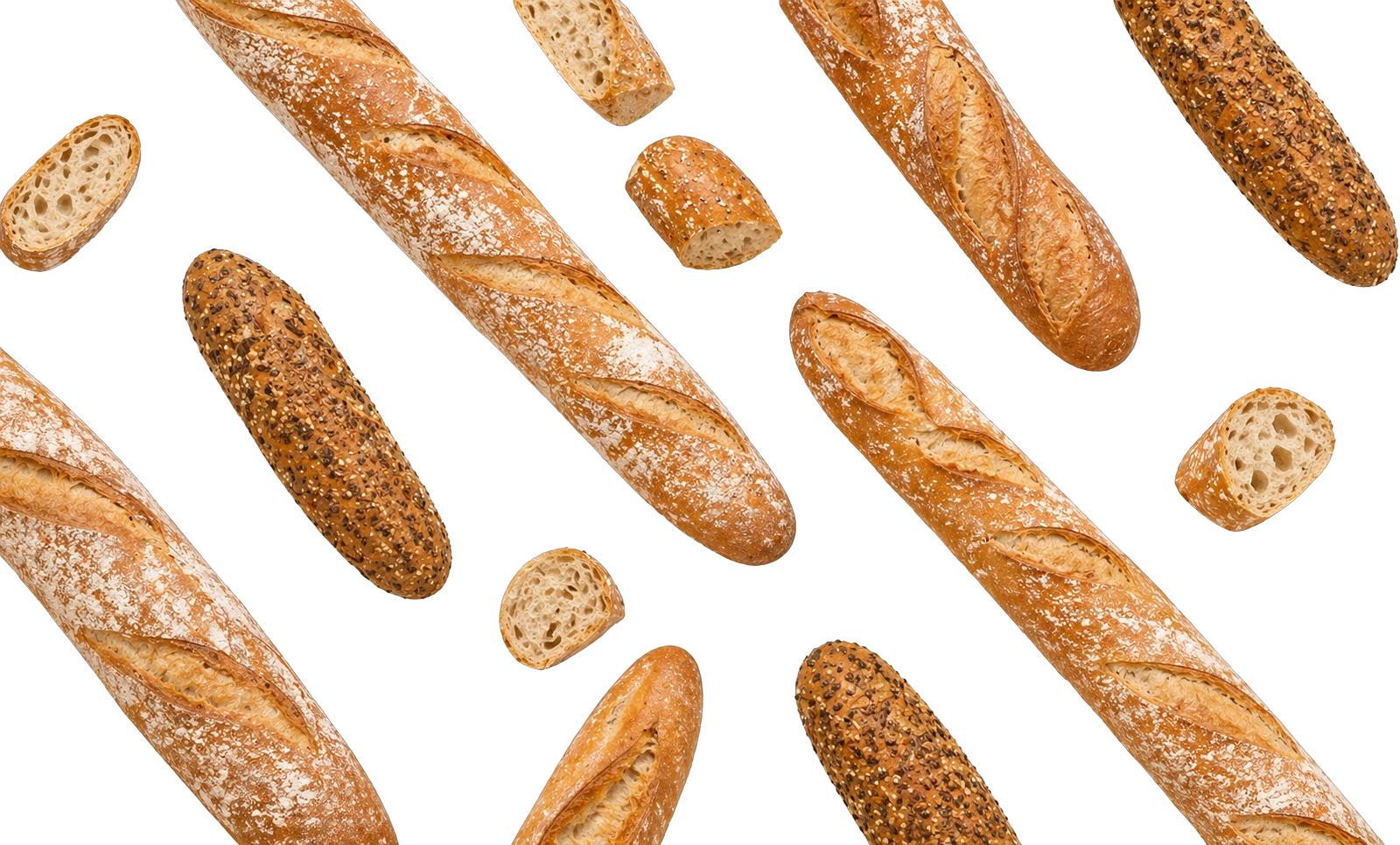 Selección de panes Fresh Oven Foods