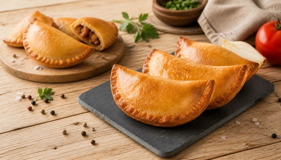 Empanadillas de la selección de salado Fresh Oven Foods