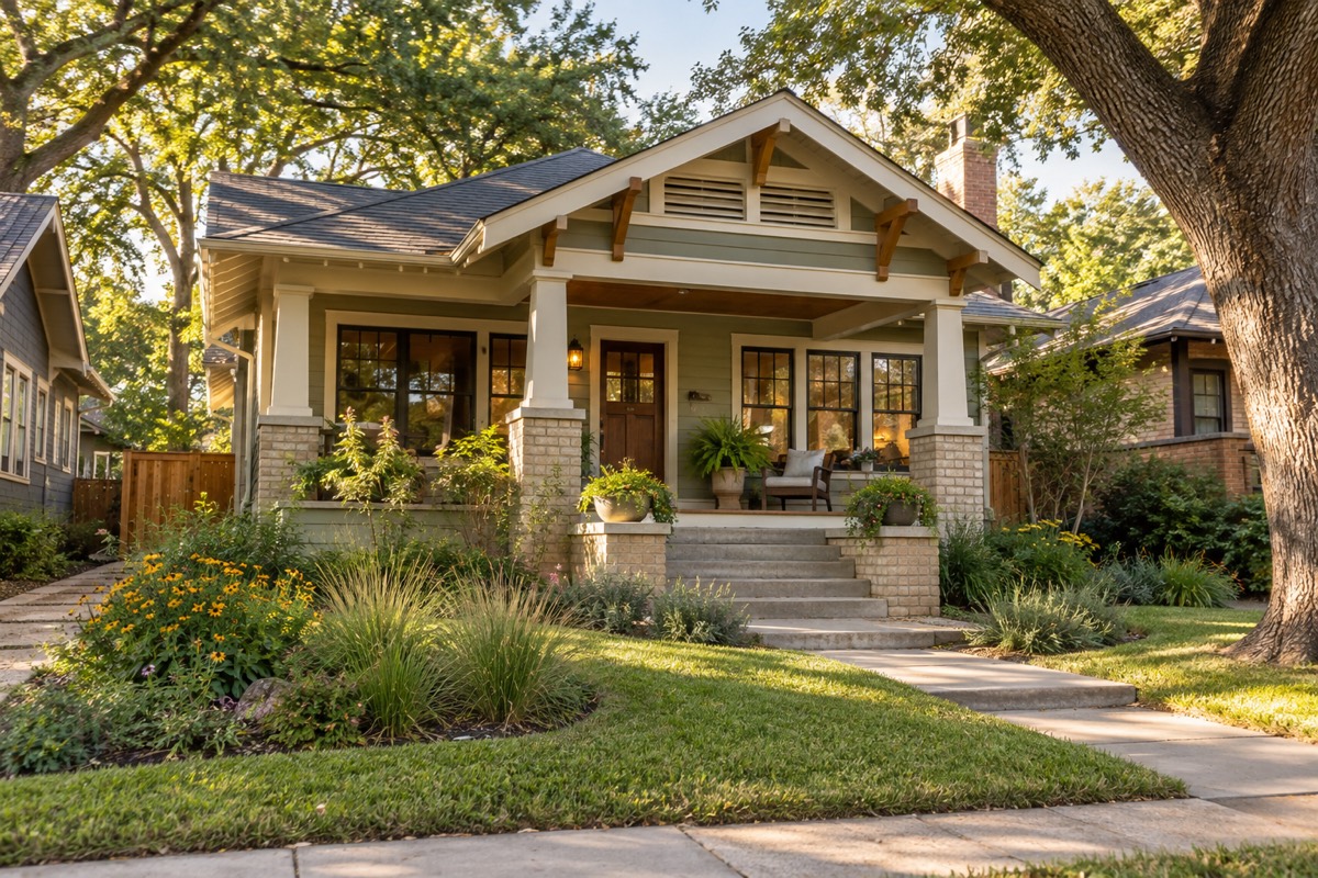 Restored bungalow near Bishop Arts in Dallas