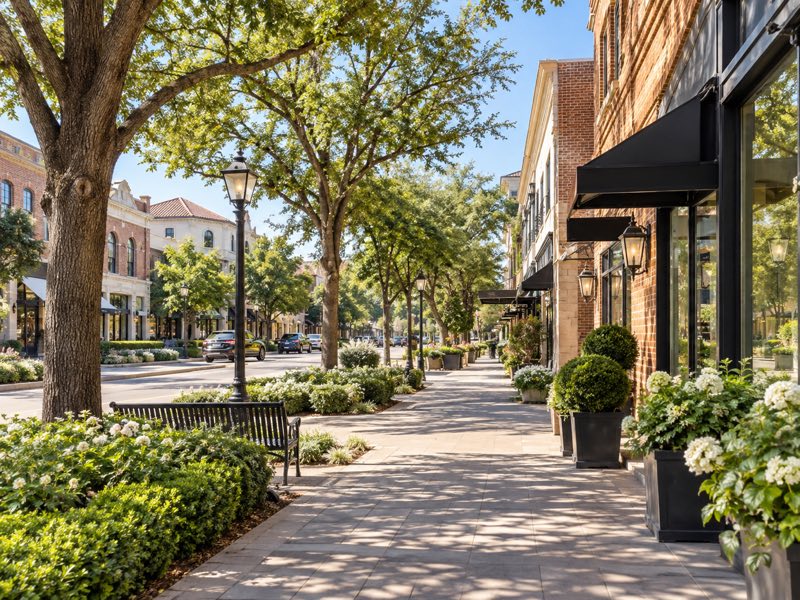 Snider Plaza in Dallas