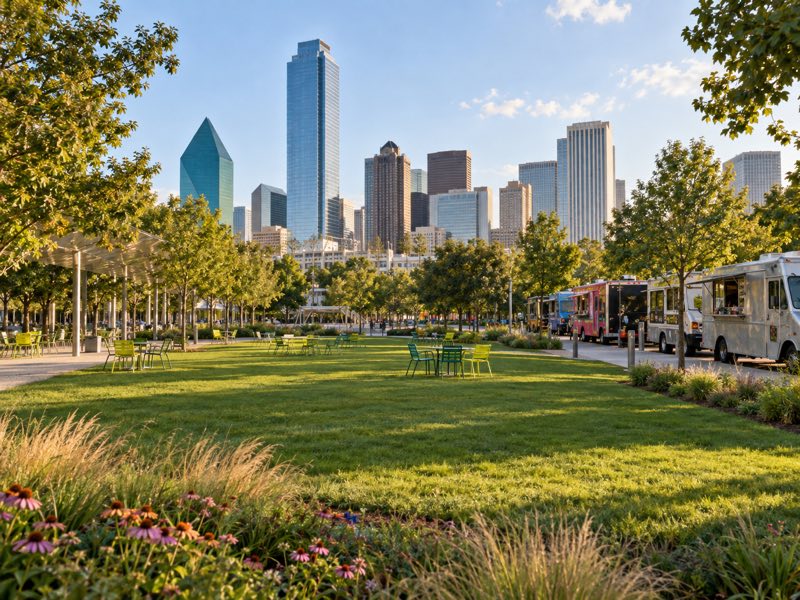 Klyde Warren Park in Dallas