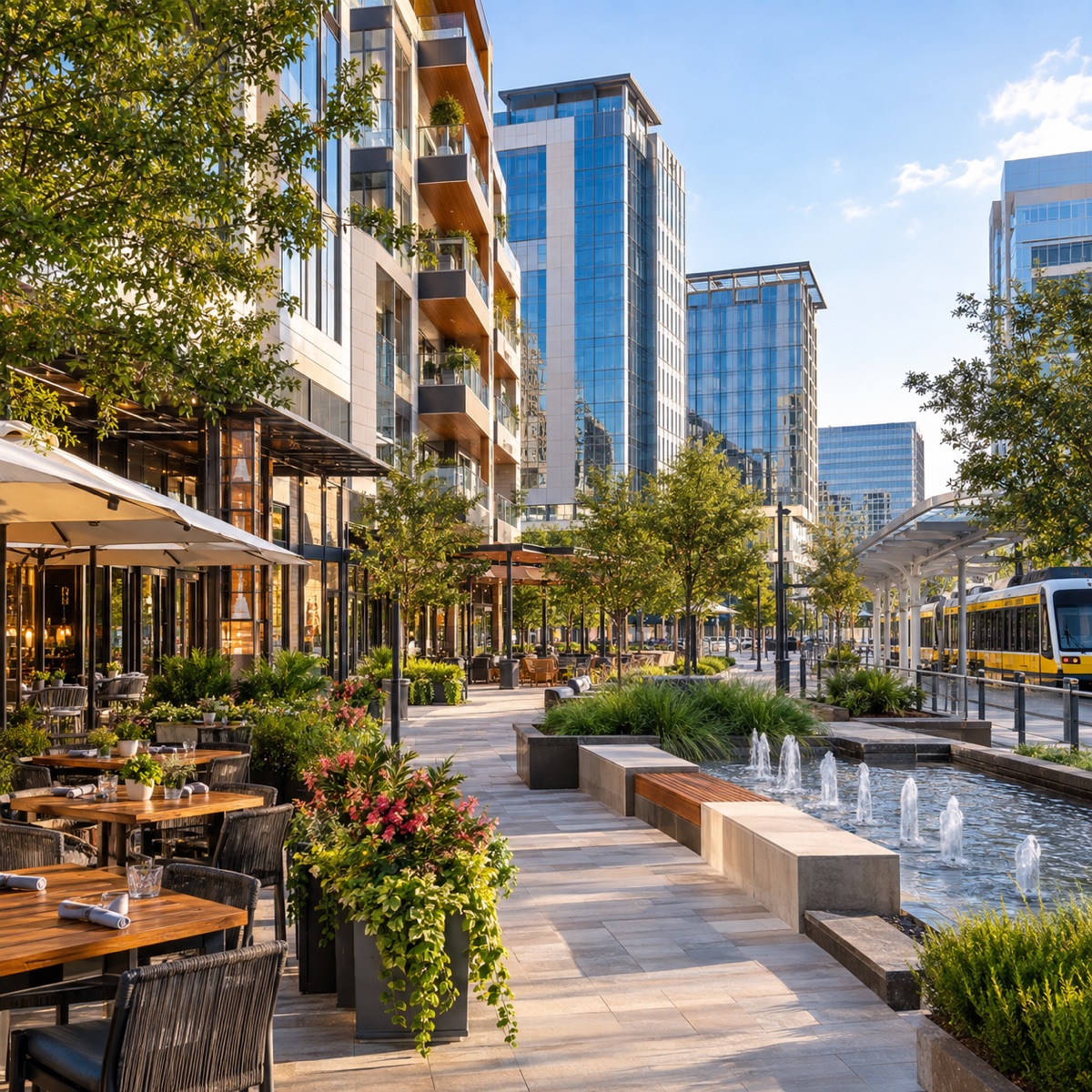 CityLine mixed-use district in Richardson, Texas