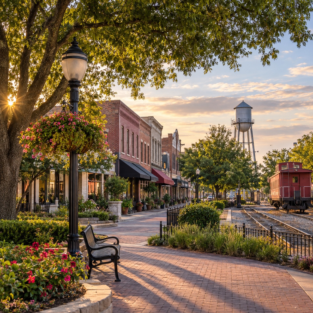 Historic Downtown Carrollton in Carrollton, Texas