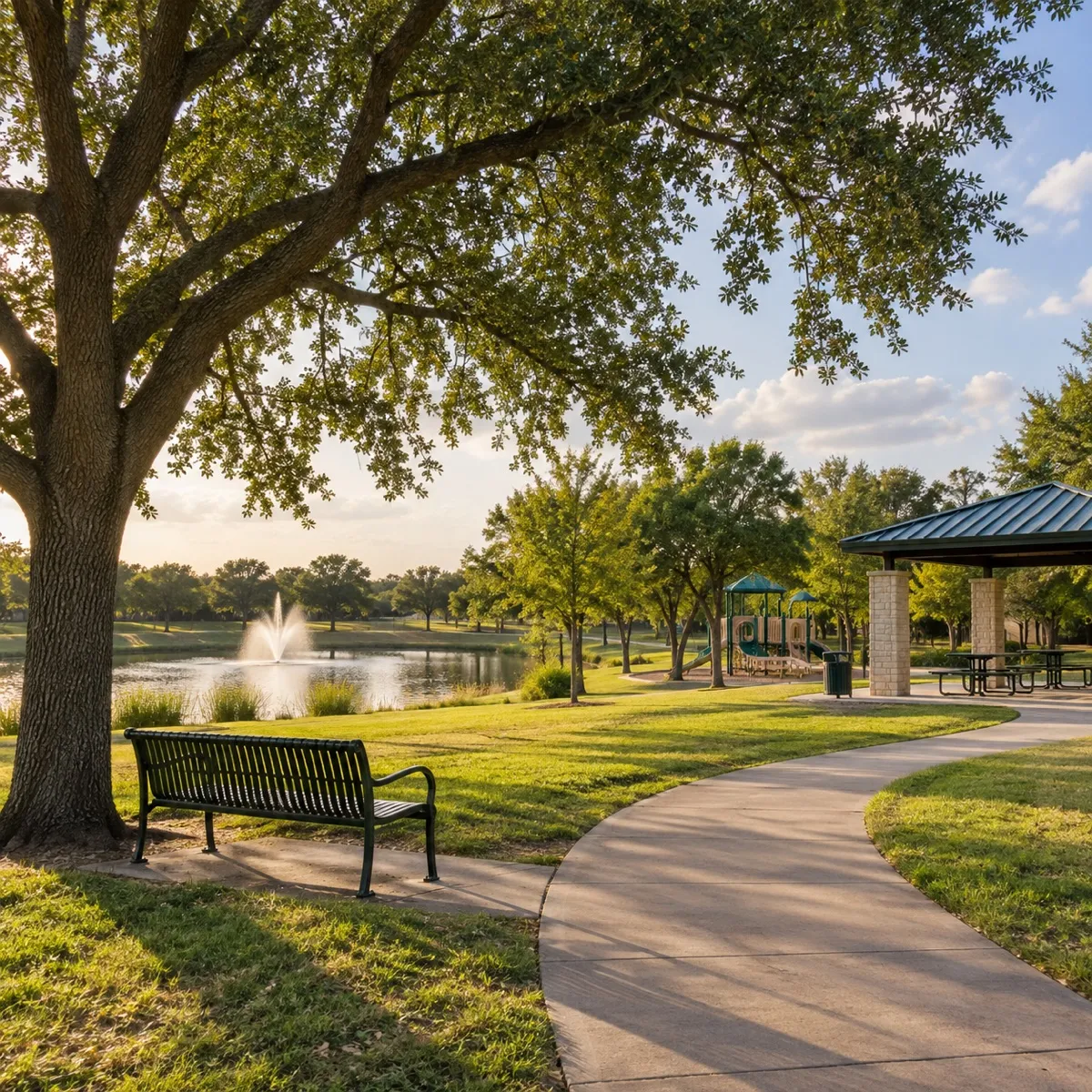 Zeiger Park in DeSoto, Texas