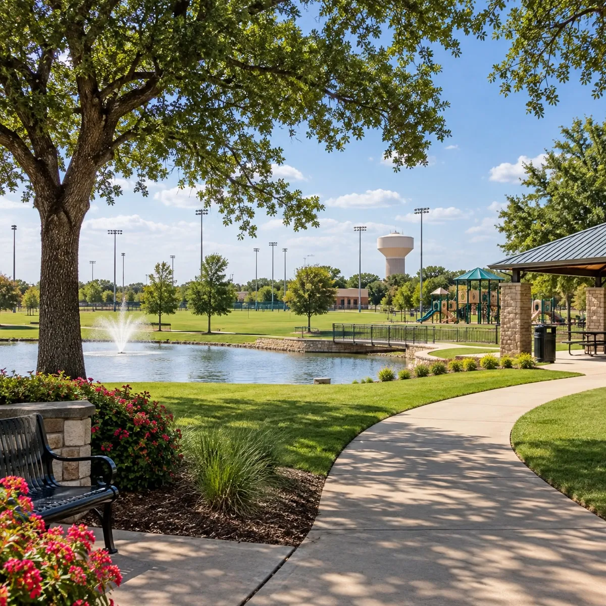 Lancaster Community Park in Lancaster, Texas