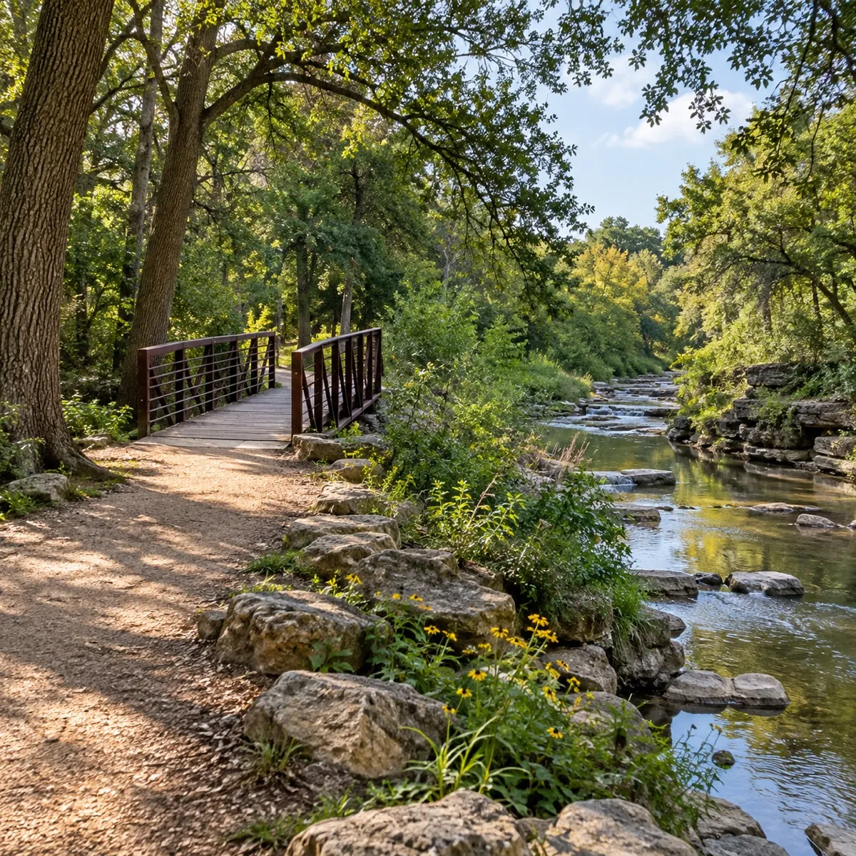 Bear Creek Nature Park in Lancaster, Texas