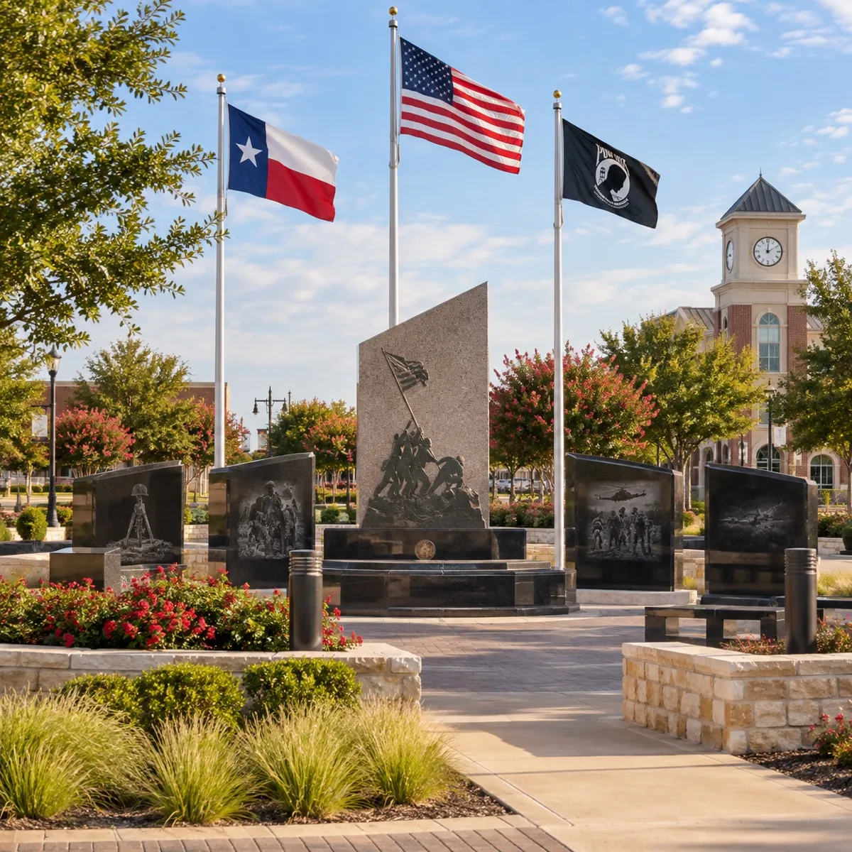 Lancaster Veterans Memorial in Lancaster, Texas
