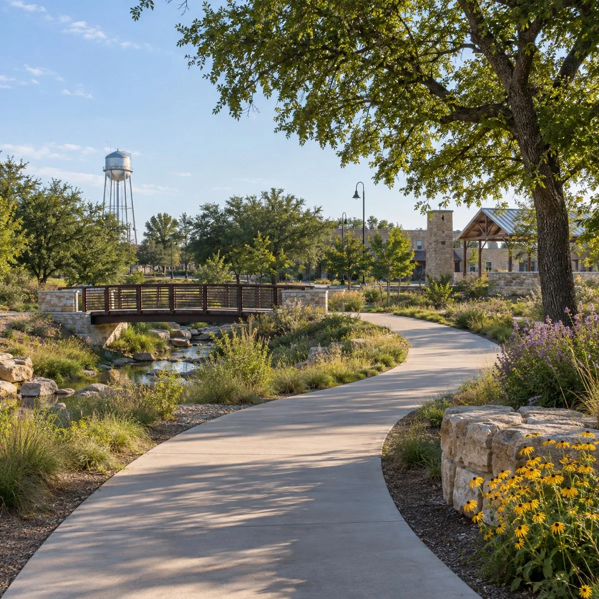 Town Center Trail in Sunnyvale, Texas
