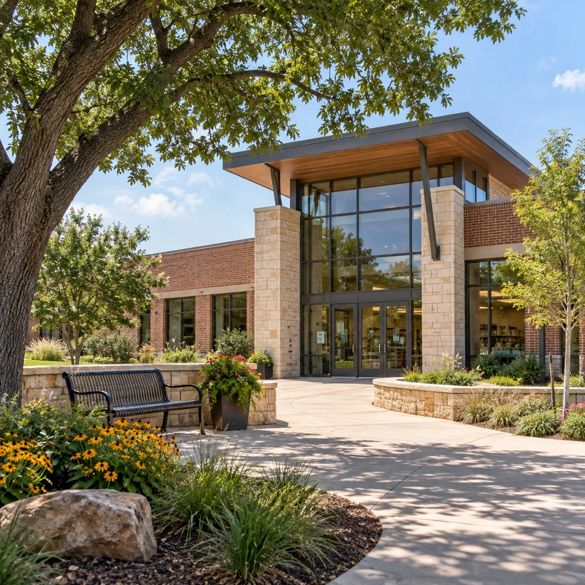 Sunnyvale Public Library in Sunnyvale, Texas