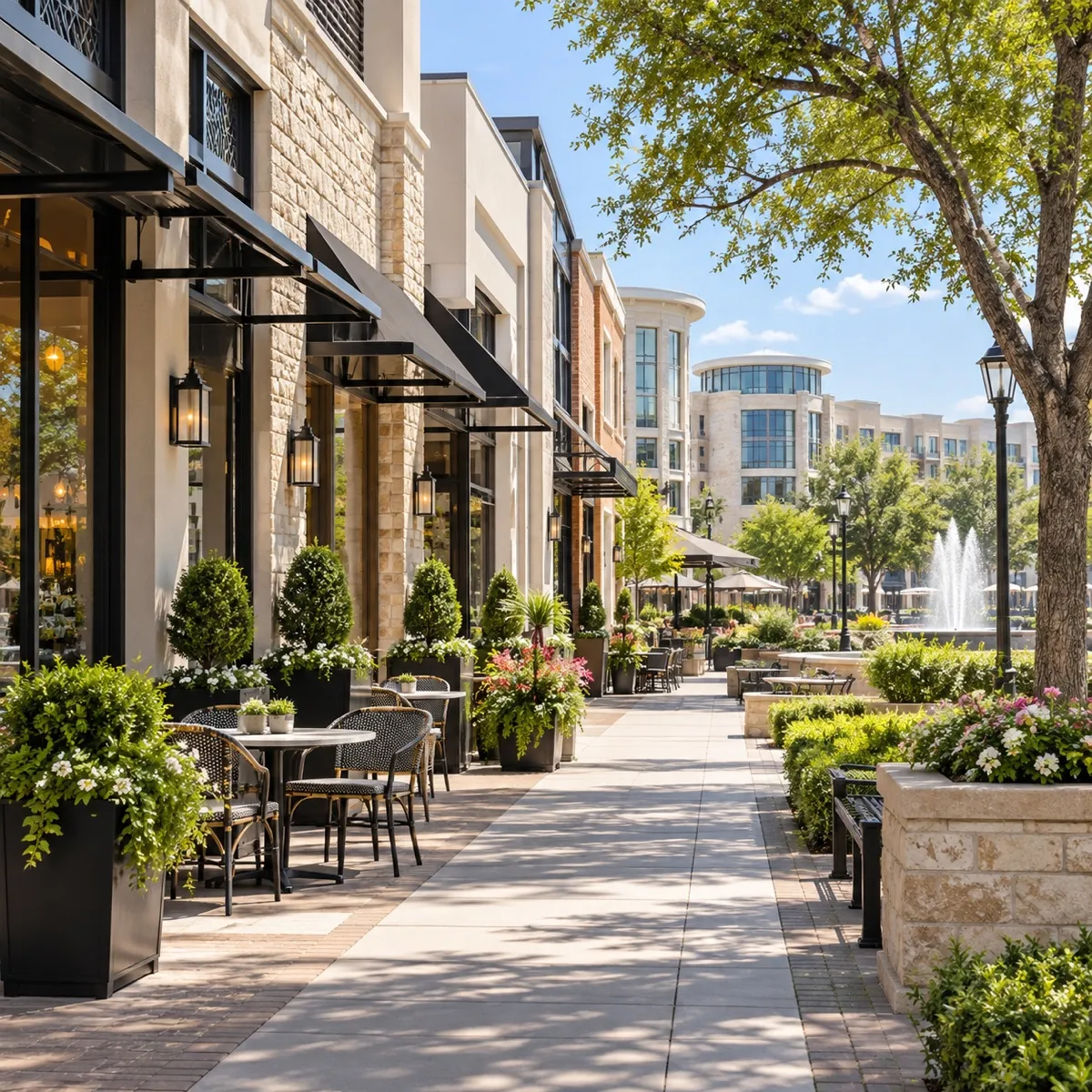 The Shops at Legacy in Plano, Texas