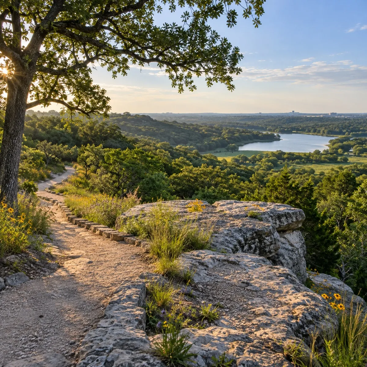 Arbor Hills Nature Preserve in Plano, Texas