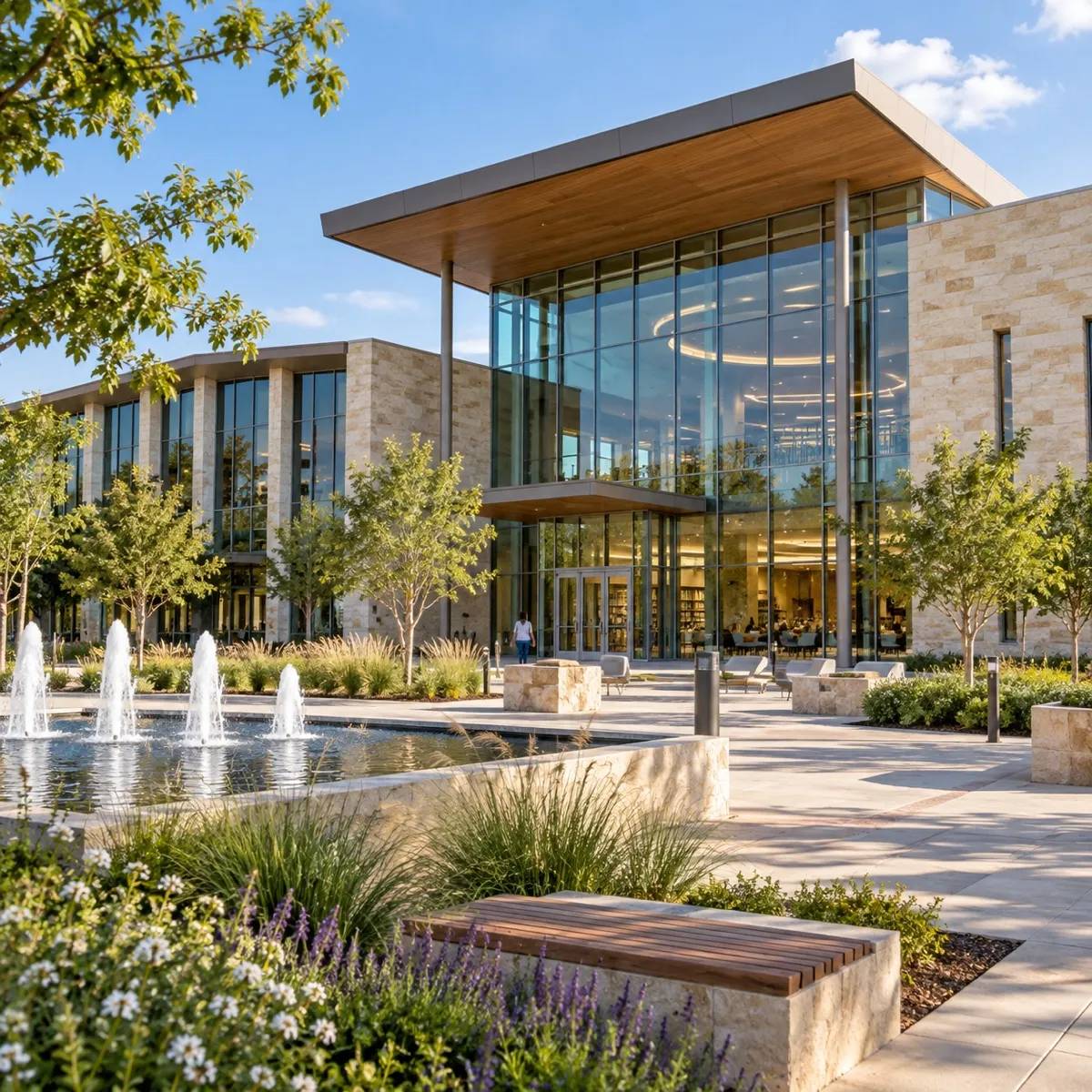 Frisco Public Library in Frisco, Texas