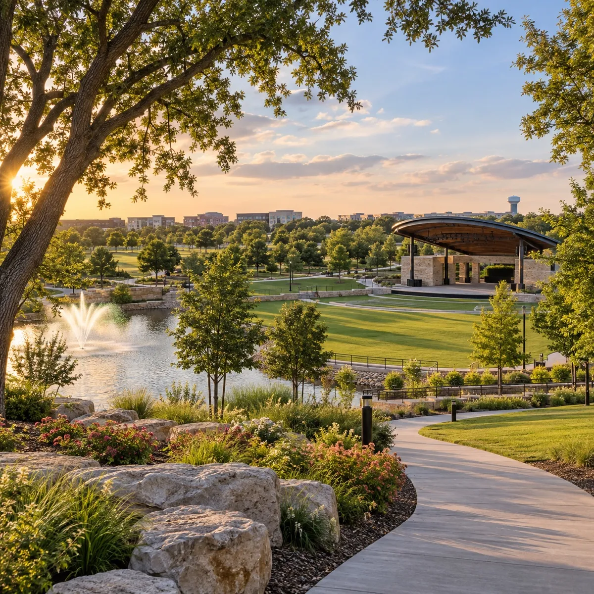 Frisco Commons Park in Frisco, Texas
