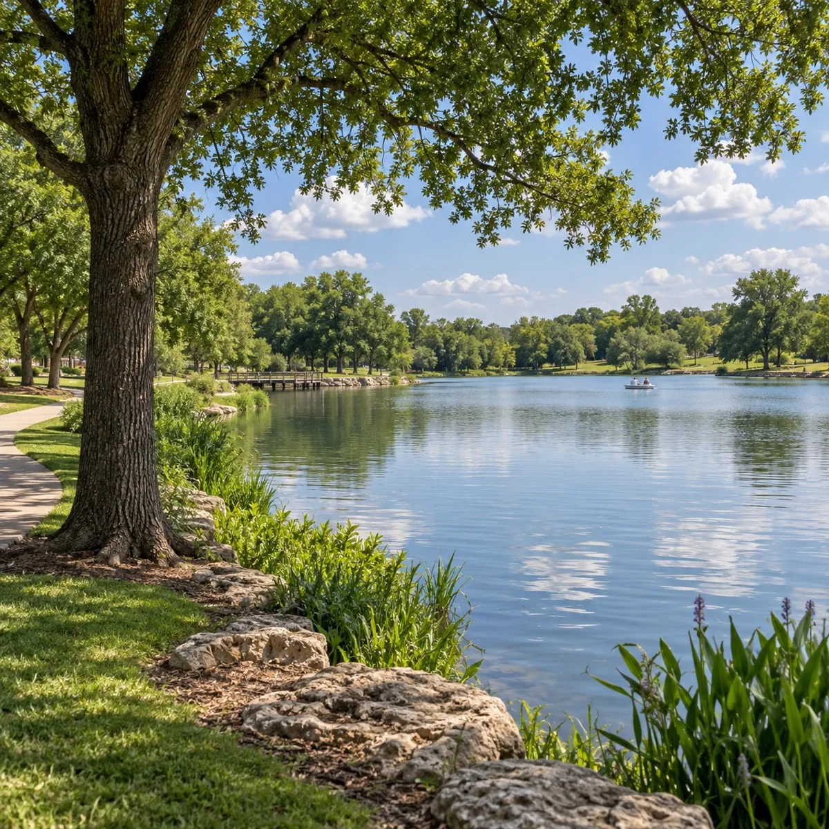 Towne Lake Recreation Area in McKinney, Texas