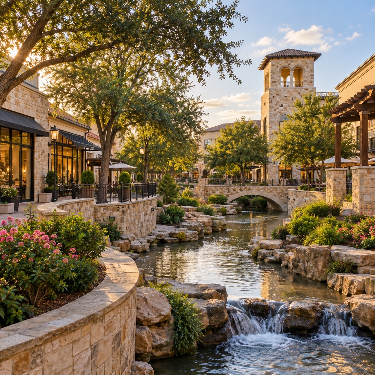 Watters Creek at Montgomery Farm in Allen, Texas