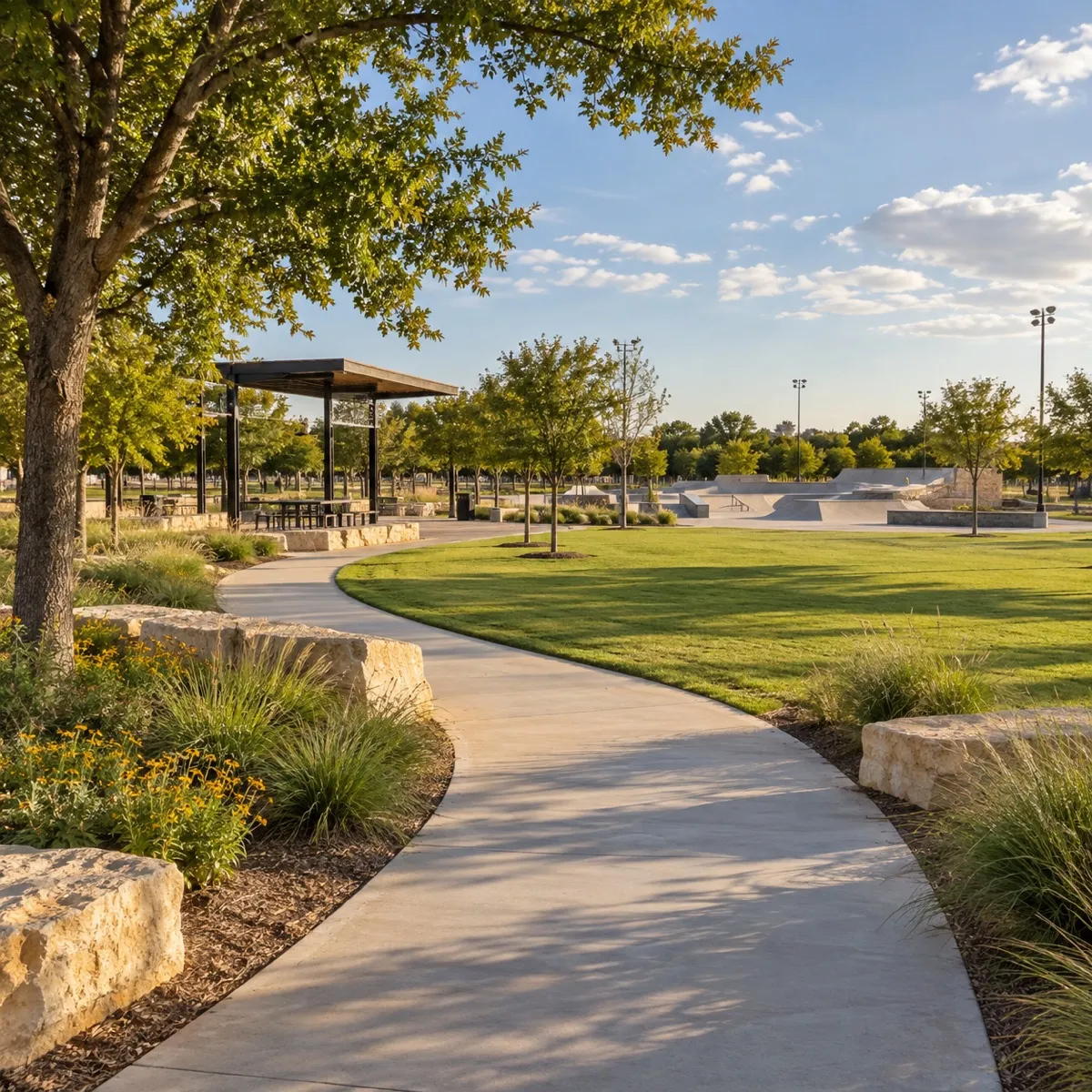 Allen Station Park in Allen, Texas
