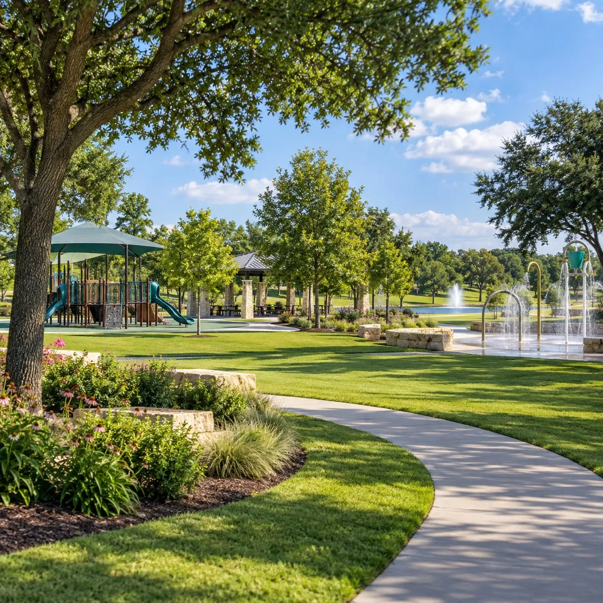 Celebration Park in Allen, Texas