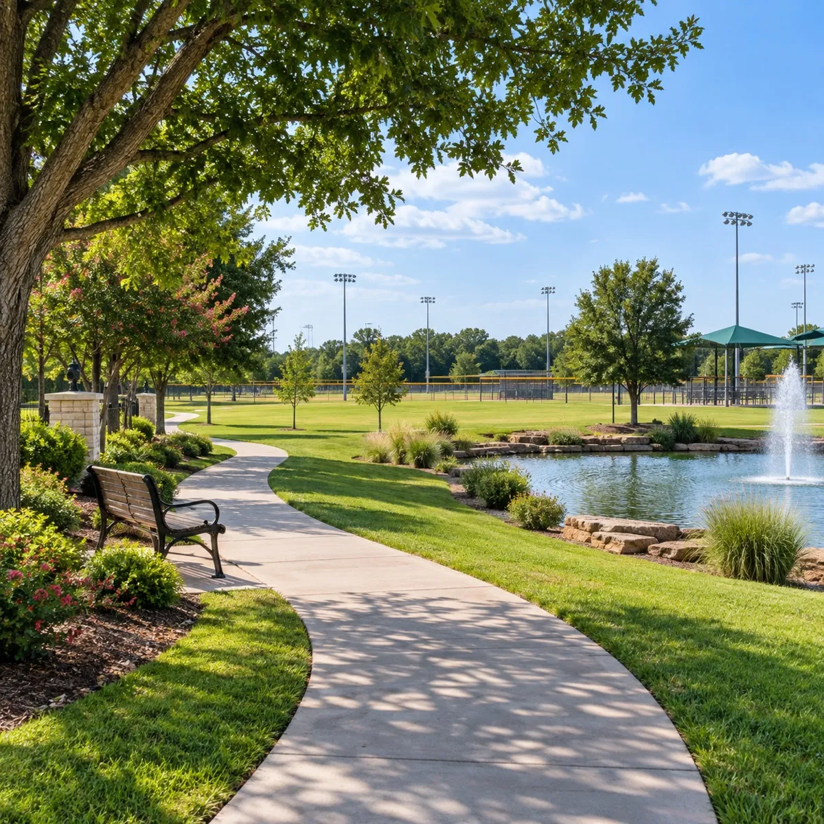 Founders Park in Wylie, Texas