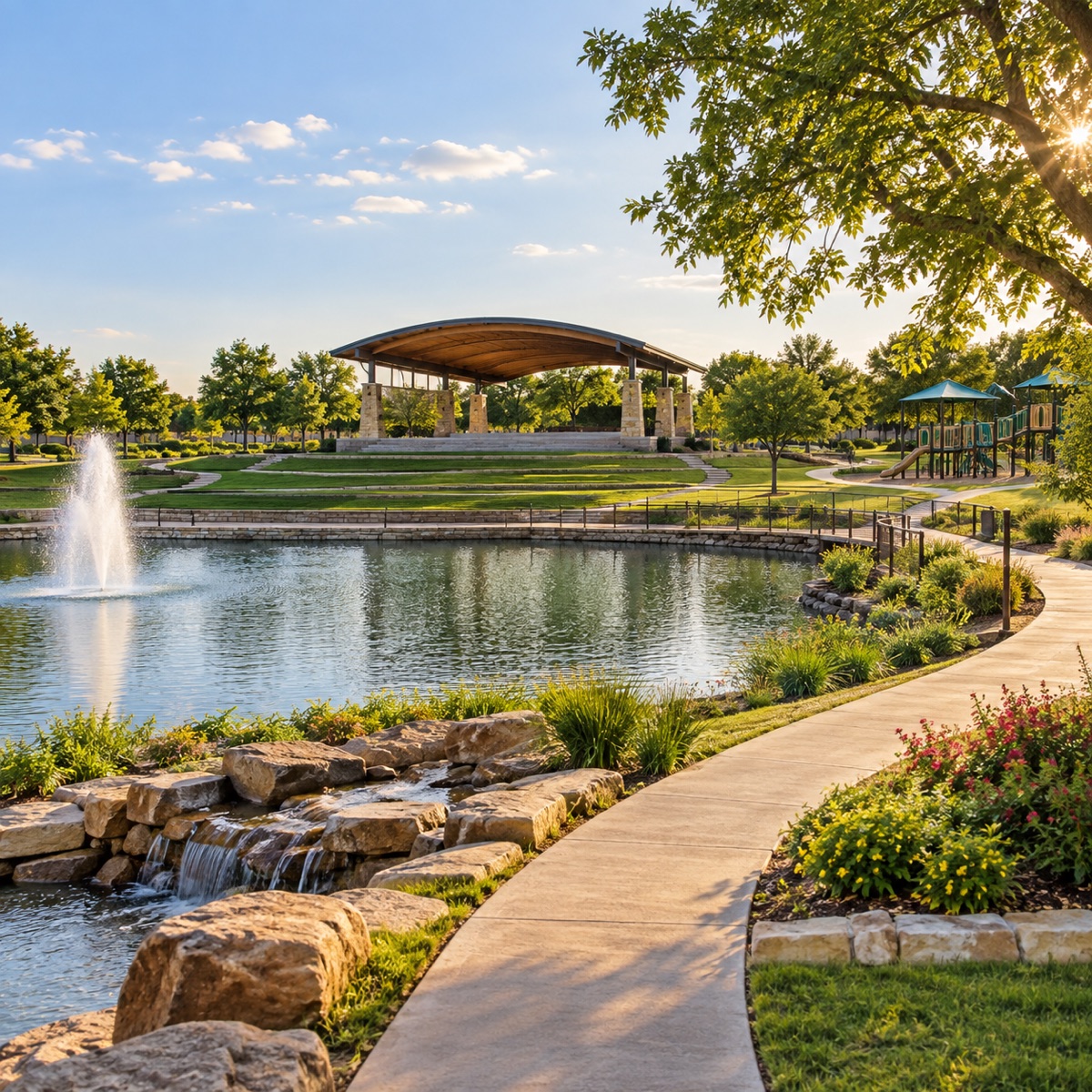 Murphy Central Park in Murphy, Texas
