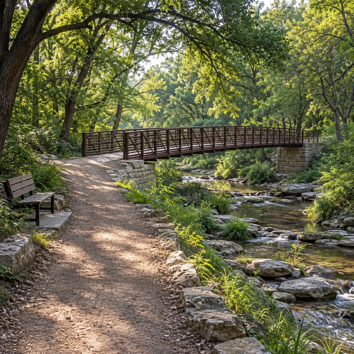 Maxwell Creek Greenbelt in Murphy, Texas