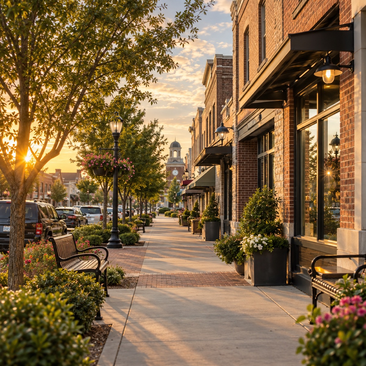 Downtown Prosper in Prosper, Texas