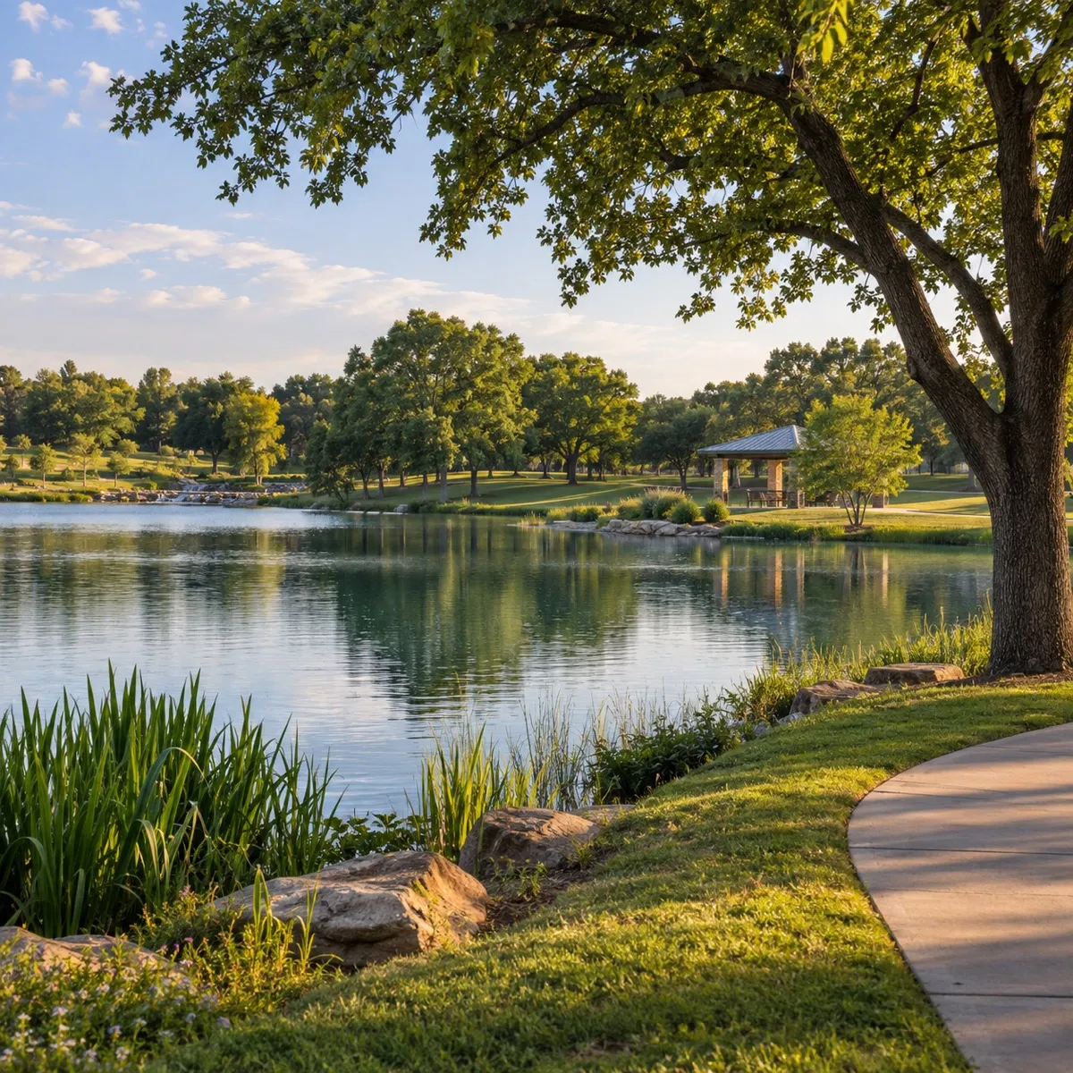 Bethany Lakes Park near Fairview, Texas