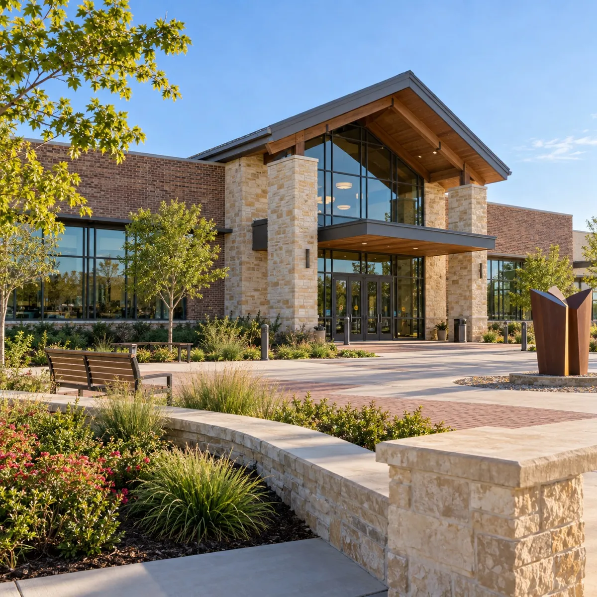 Melissa Public Library in Melissa, Texas