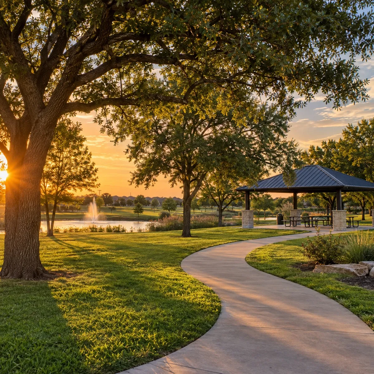 Throckmorton Park in Melissa, Texas
