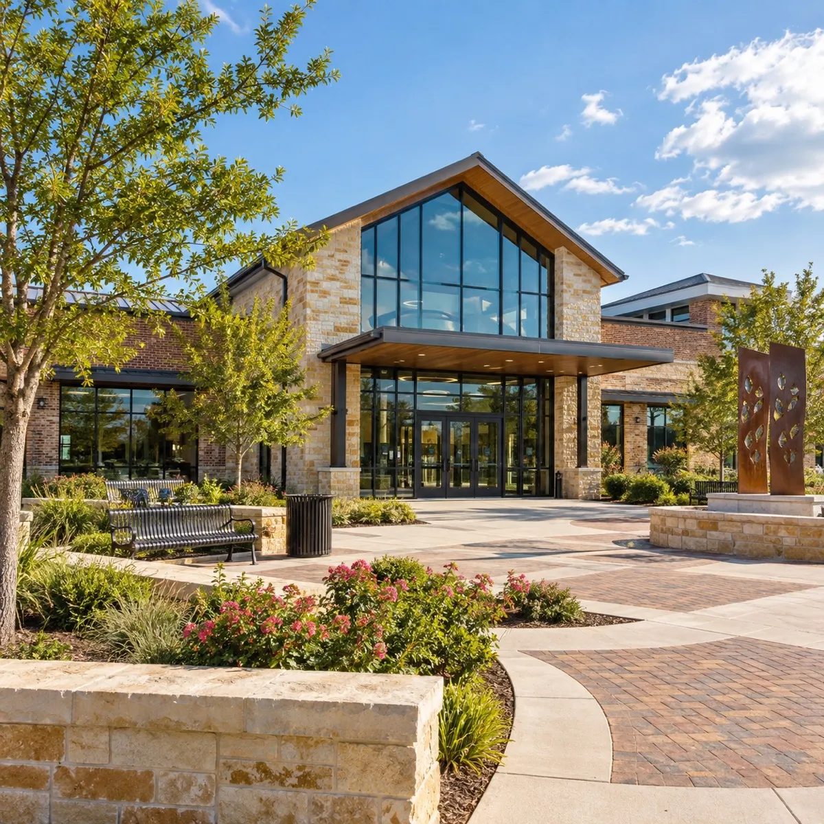 Princeton Community Library in Princeton, Texas