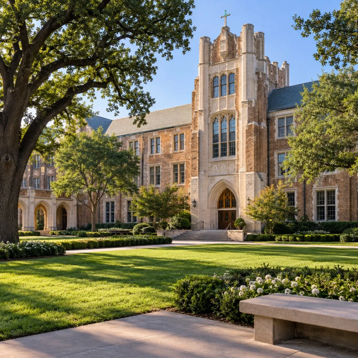 Jesuit College Preparatory School near Preston Hollow, Dallas, Texas