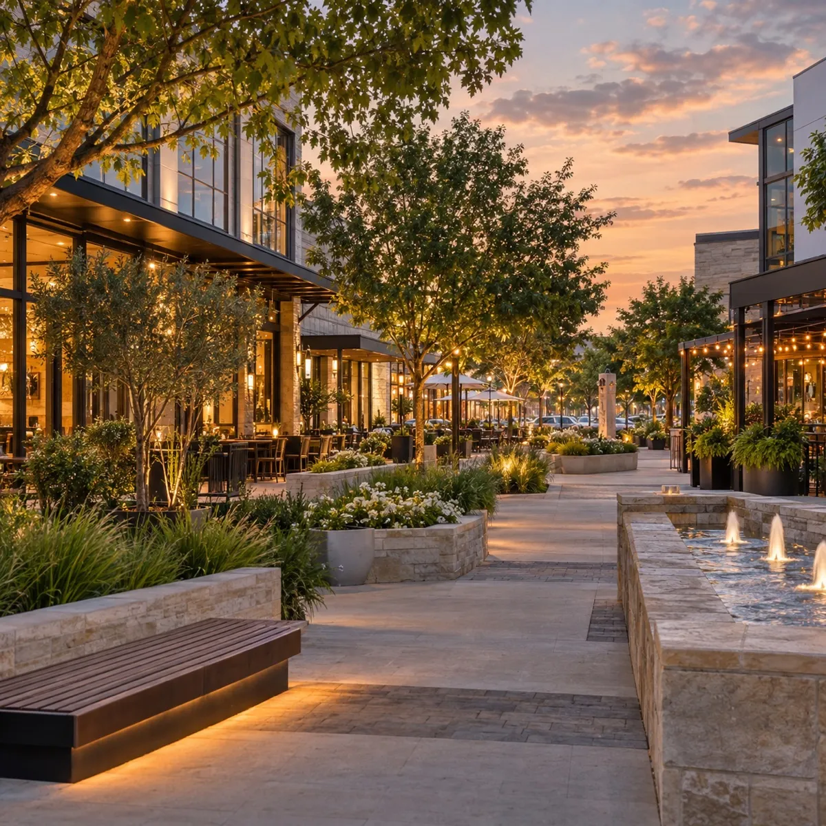 Lake Highlands Town Center in Dallas, Texas