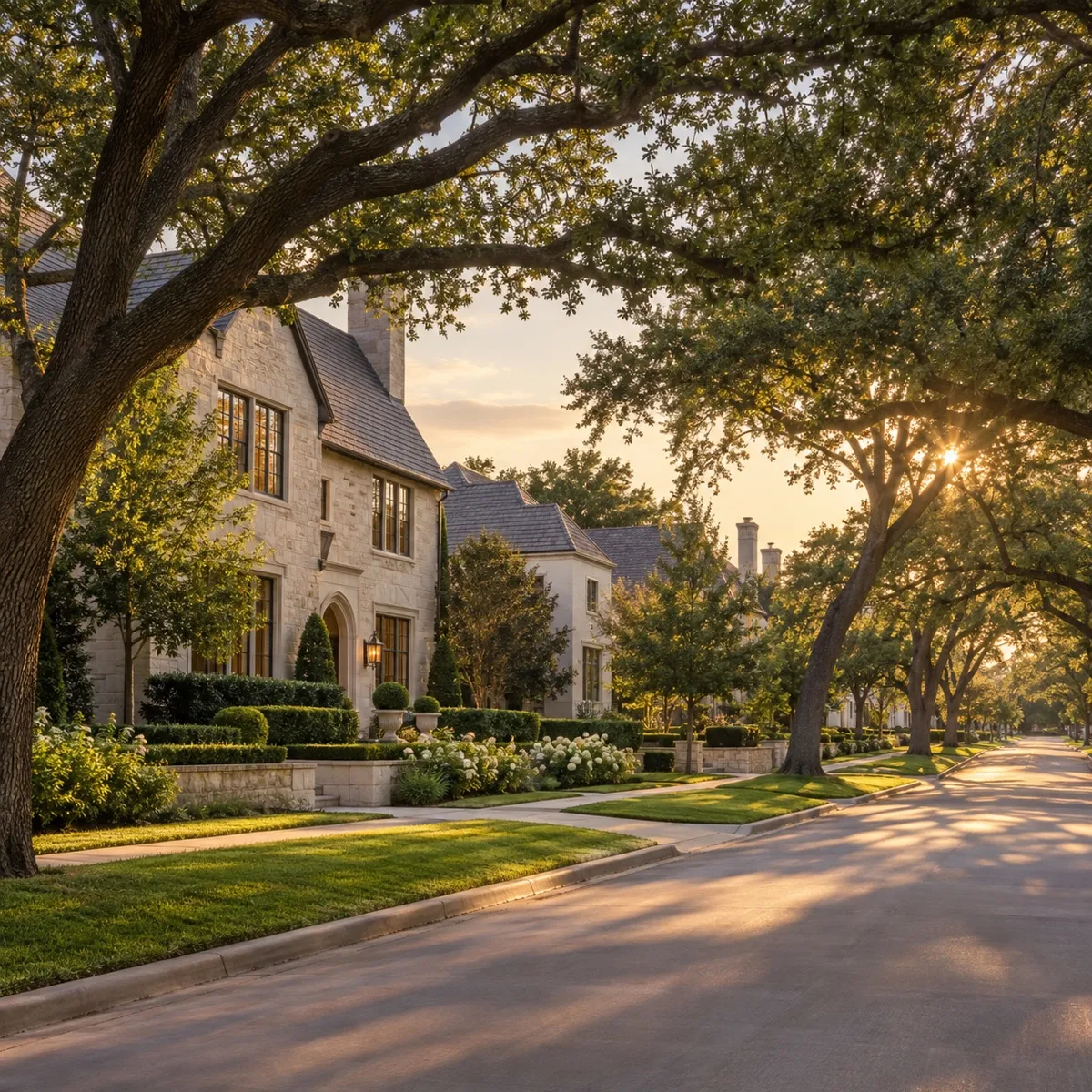 Devonshire near Bluffview in Dallas, Texas