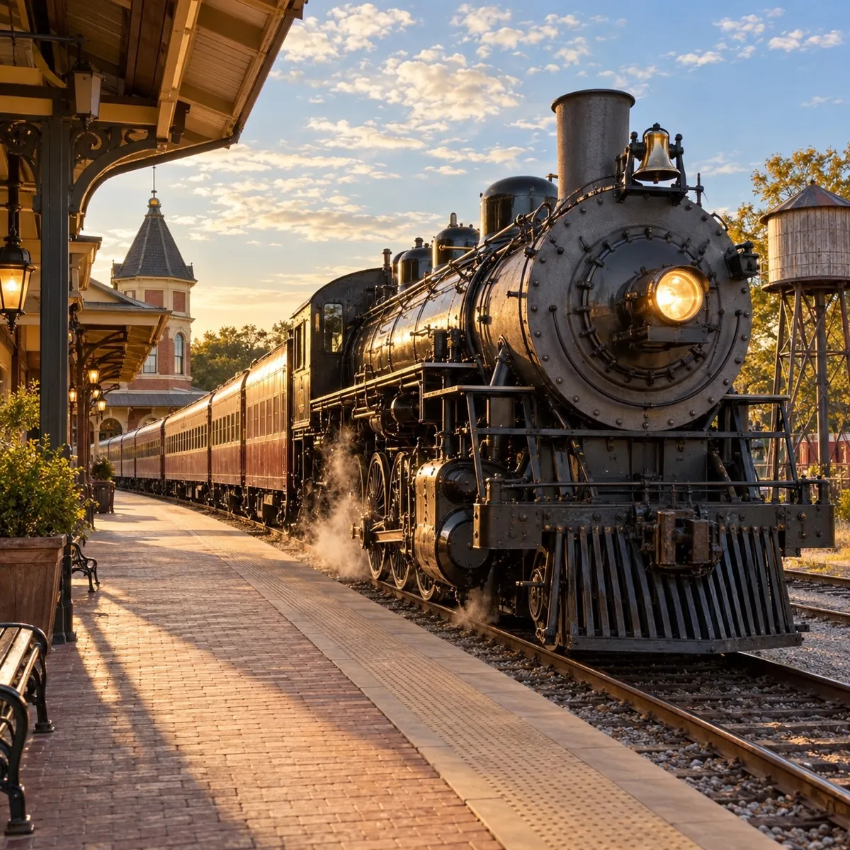 Grapevine Vintage Railroad in Grapevine, Texas