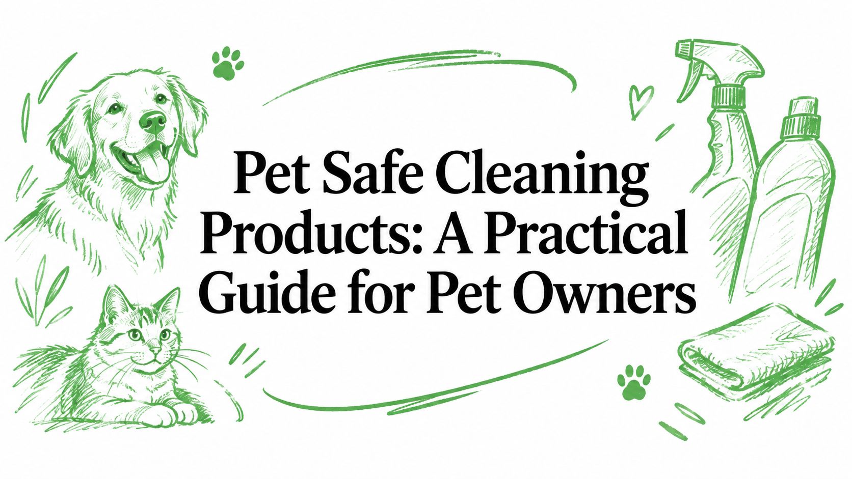 Pet Safe Cleaning Products: A Practical Guide for Pet Owners