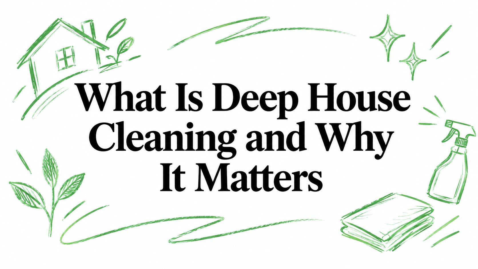 What Is Deep House Cleaning and Why It Matters