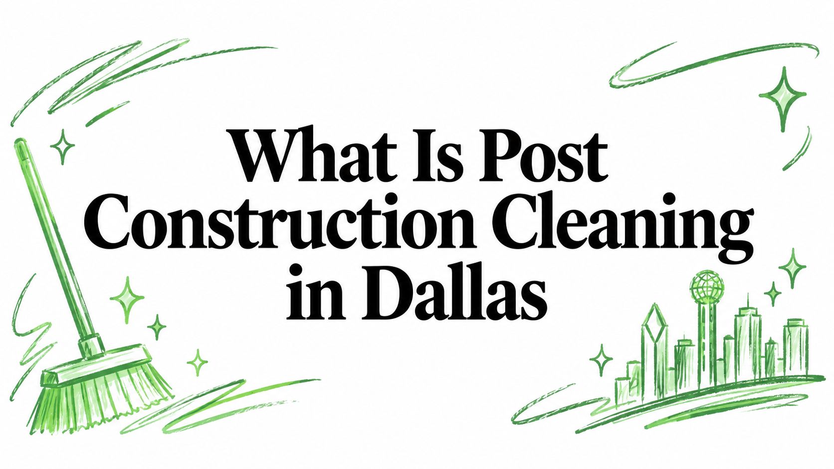 What Is Post Construction Cleaning in Dallas