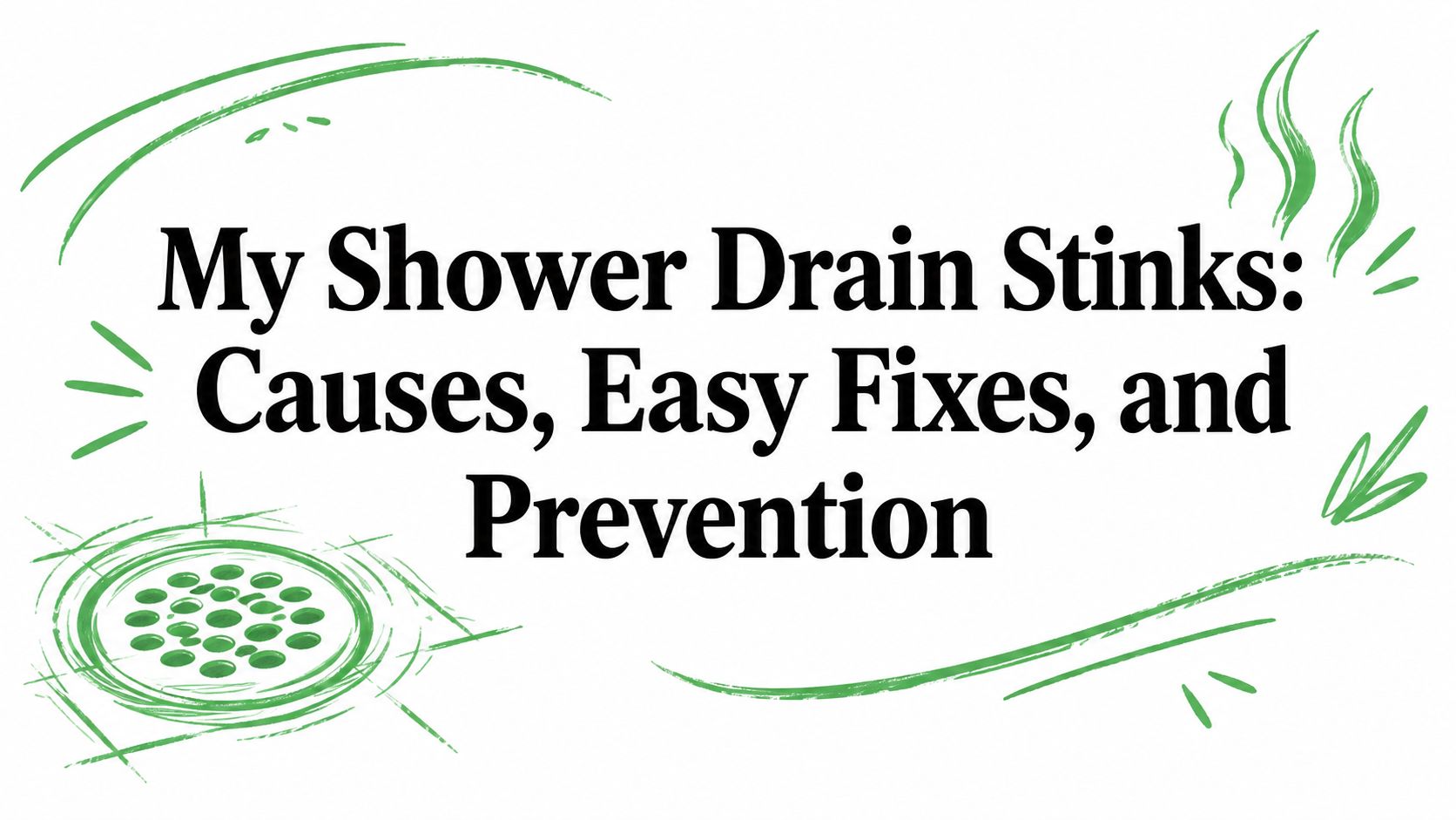 My Shower Drain Stinks: Causes, Easy Fixes, and Prevention