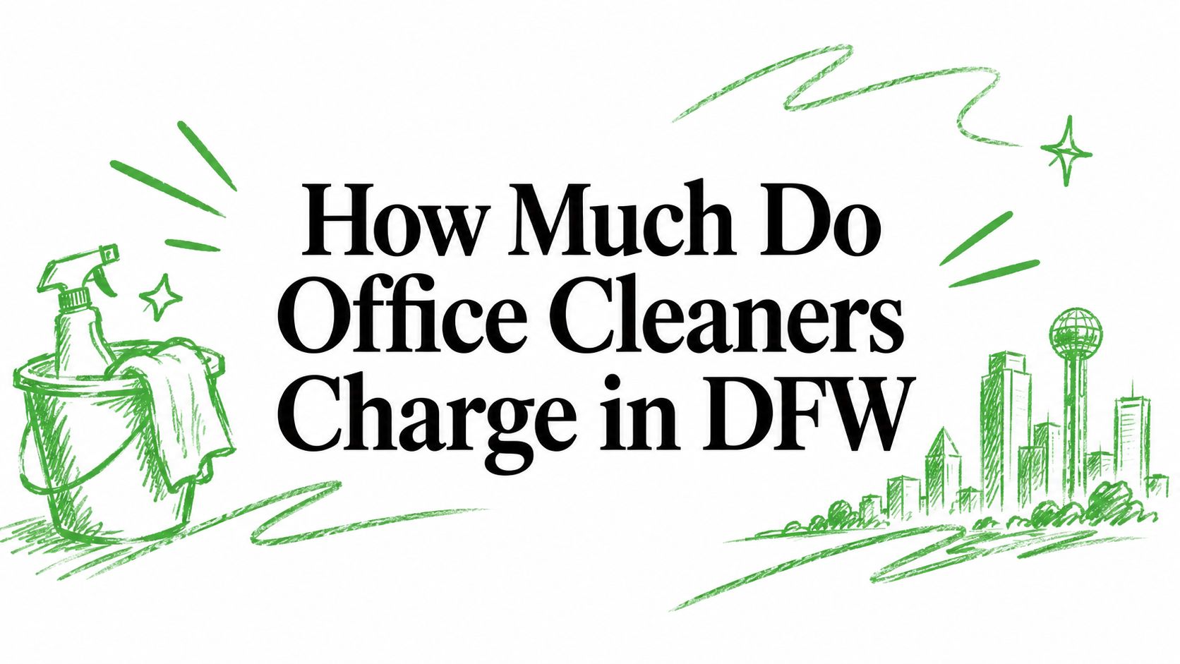 How Much Do Office Cleaners Charge in DFW